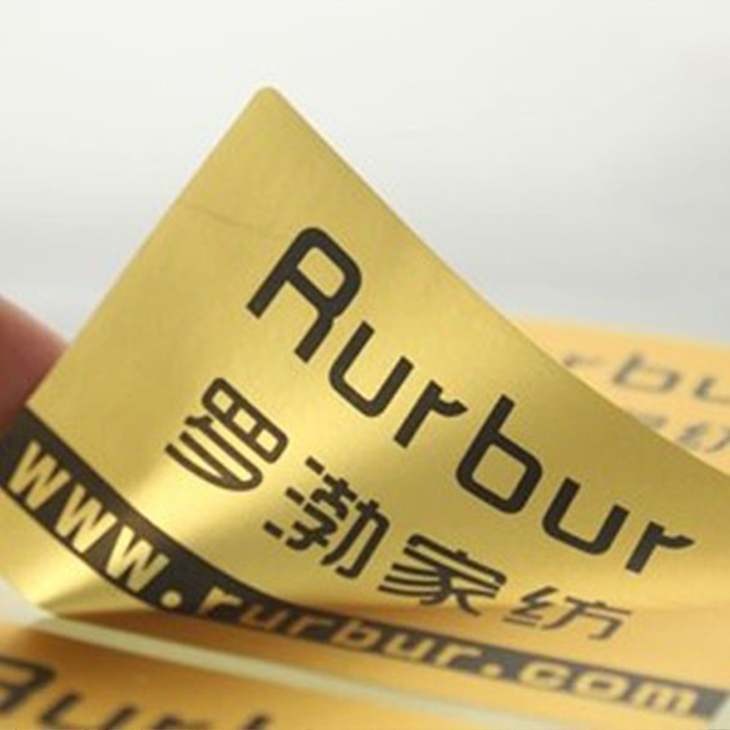拉絲金標(biāo)簽 亮金標(biāo)簽 啞金標(biāo)簽